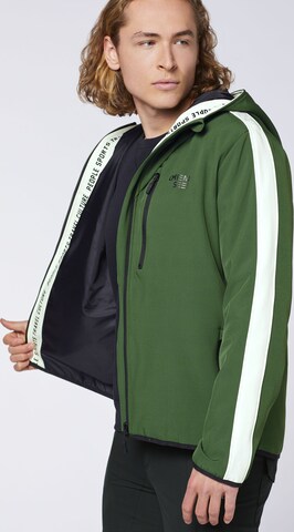 CHIEMSEE Athletic Jacket in Green