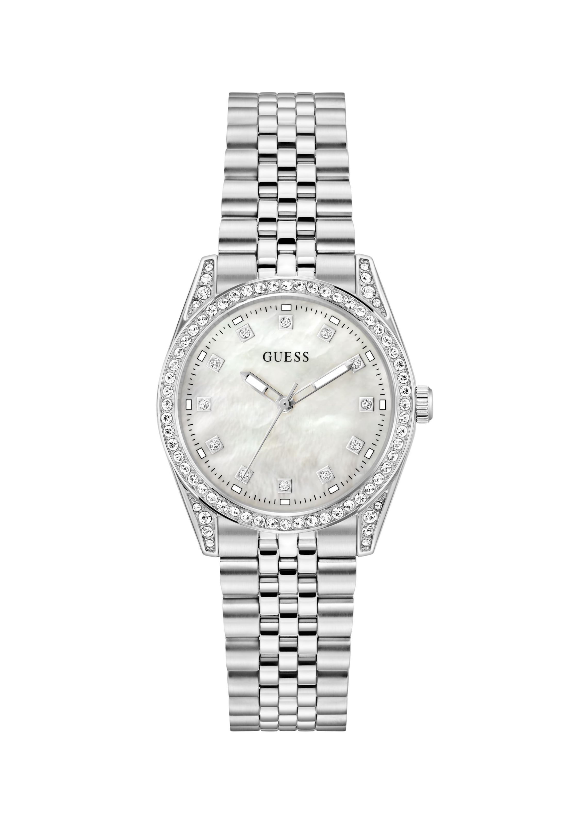 Orologio analogico 'JADA' di GUESS in argento: frontale