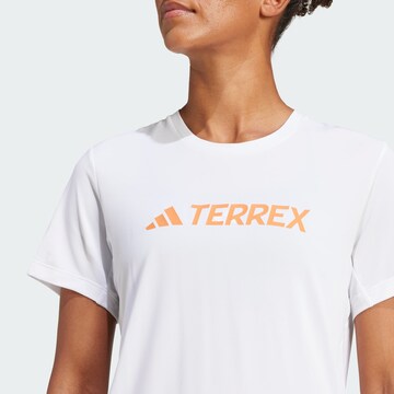 ADIDAS TERREX Performance shirt in White
