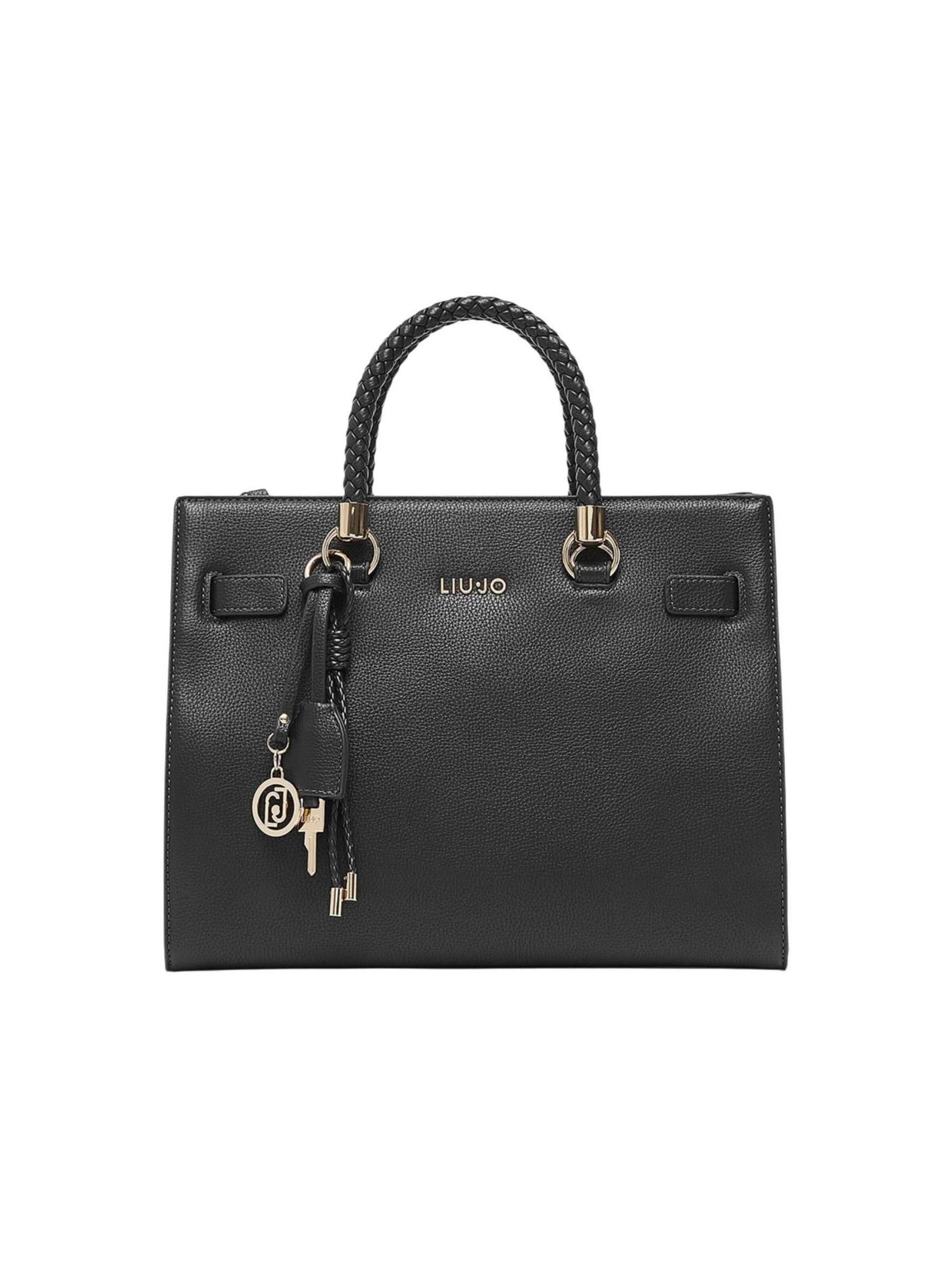 Sacs à main 'SHOPPING BAG AF6086 E1019' Liu Jo en noir : devant