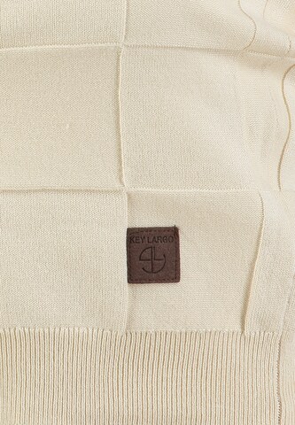 T-Shirt 'HARBOR' Key Largo en beige