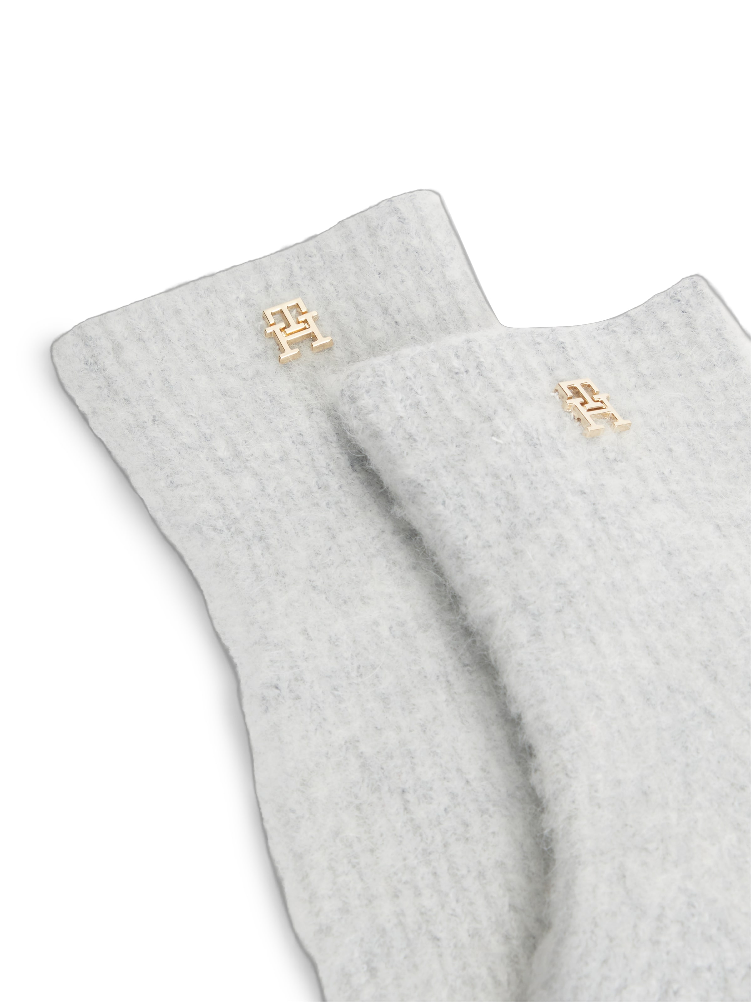 Gants 'ELEVATED CHIC' TOMMY HILFIGER en gris