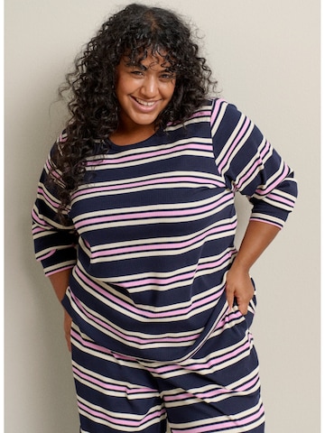 Zizzi Пижамные штаны 'Mellie' в Синий