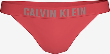 Bas de bikini 'Intense Power' Calvin Klein Swimwear en rose : devant