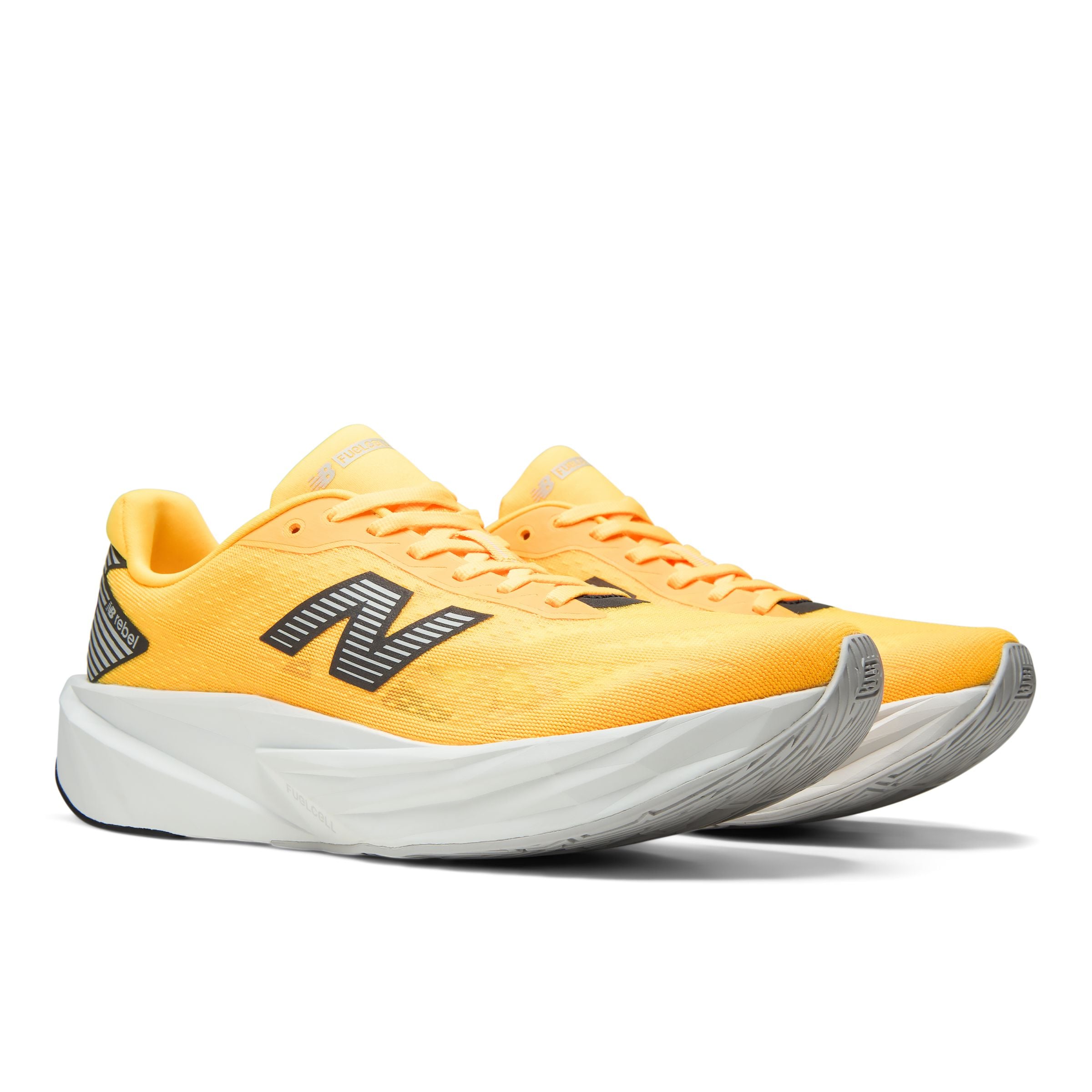 new balance Loopschoen 'FuelCell Rebel v5 Grey Days' in Oranje