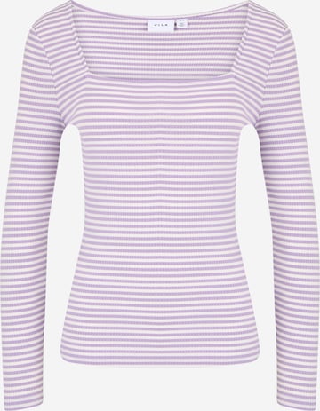 Vila Petite Shirt 'THESSA' in Purple: front