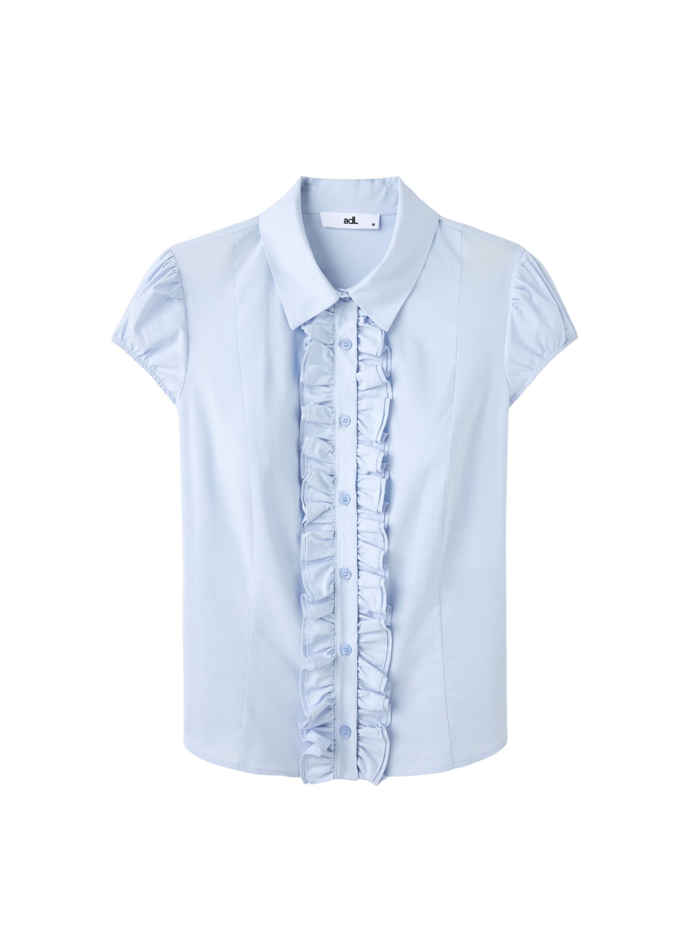T-shirt adl en bleu : devant
