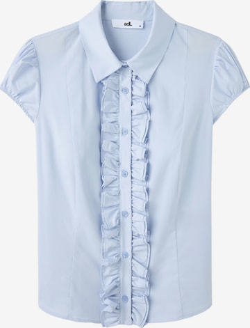 T-shirt adl en bleu : devant