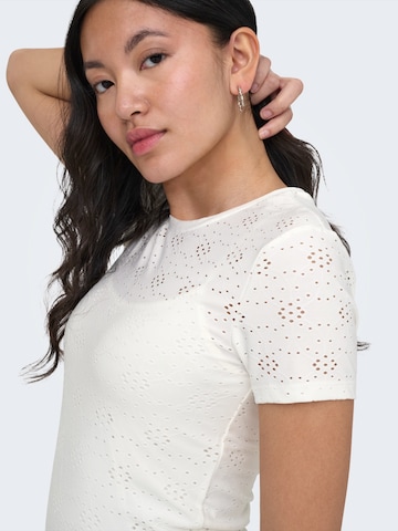 ONLY Póló 'ONLSMILLA' - fehér