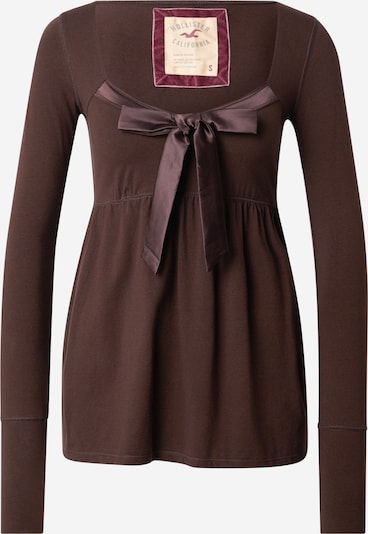 HOLLISTER Paita värissä tummanruskea, Tuotenäkymä