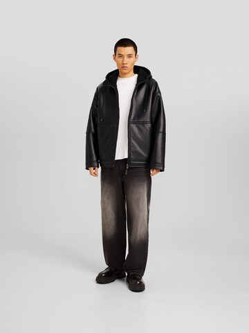 Bershka Between-Season Jacket in Black