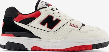 Sneaker bassa '550' di new balance in bianco
