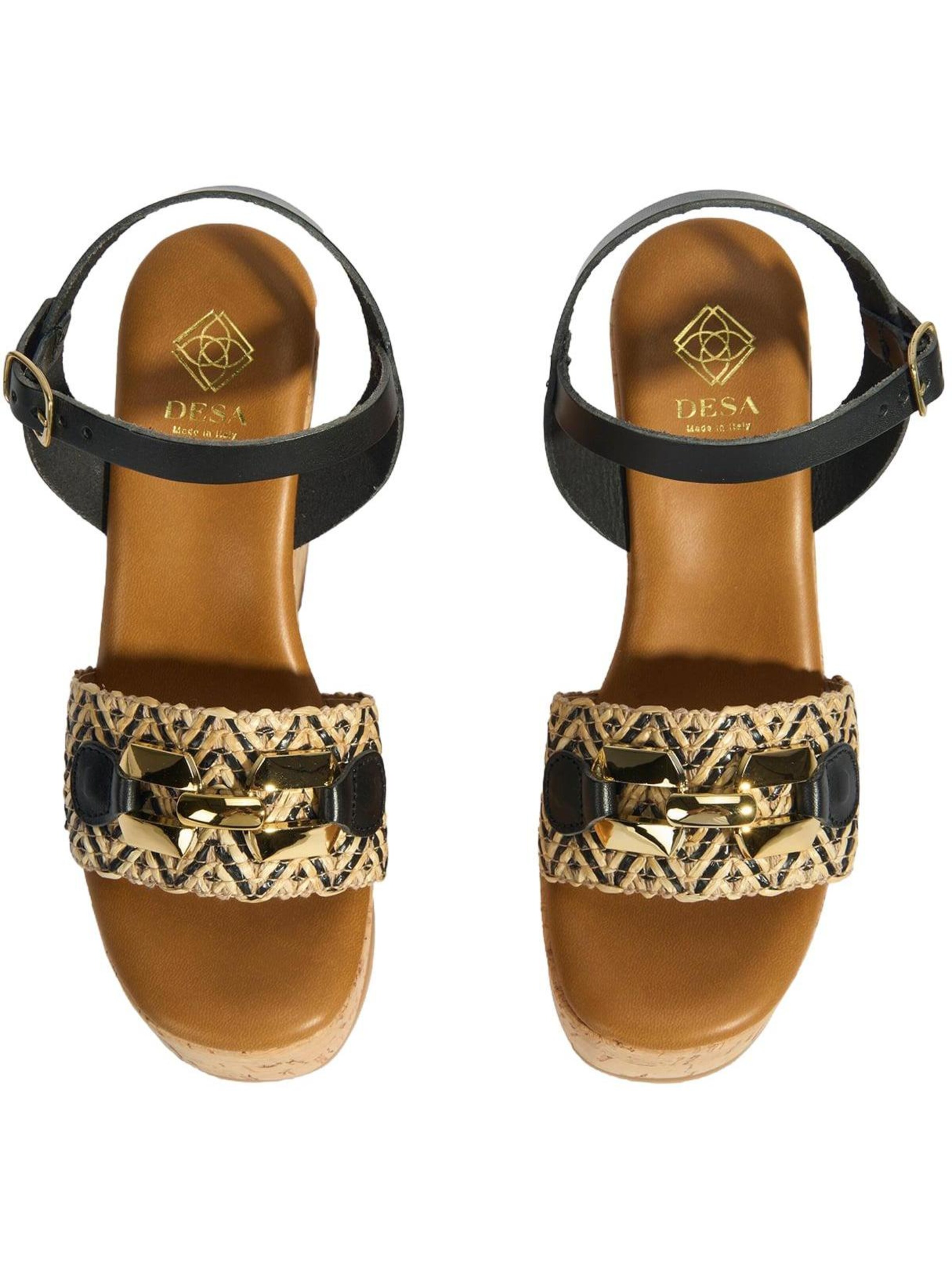 Desa Sandals 'Sandalen' in Black