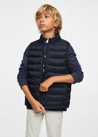 MANGO KIDS Bodywarmer 'Alvaro' in Blauw: voorkant