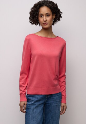 STREET ONE Sweater in Pink: front