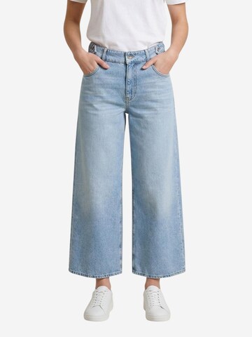 Wide leg Jeans 'Onlloran Reg Wide Dnm Pim 15367859' di ONLY in blu: frontale