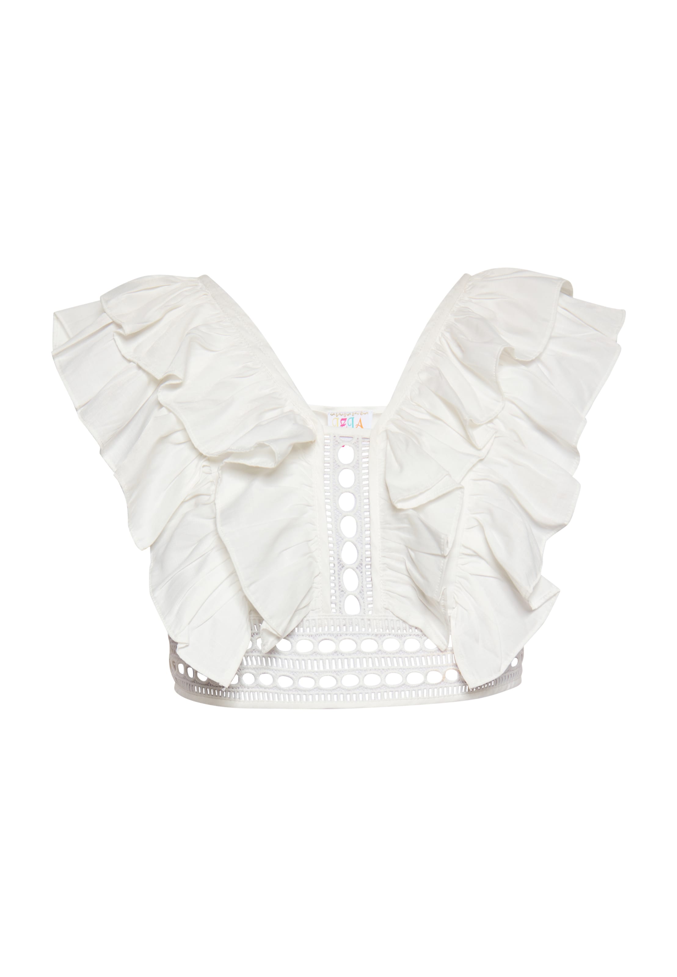 IZIA Halenka – bílá: přední strana