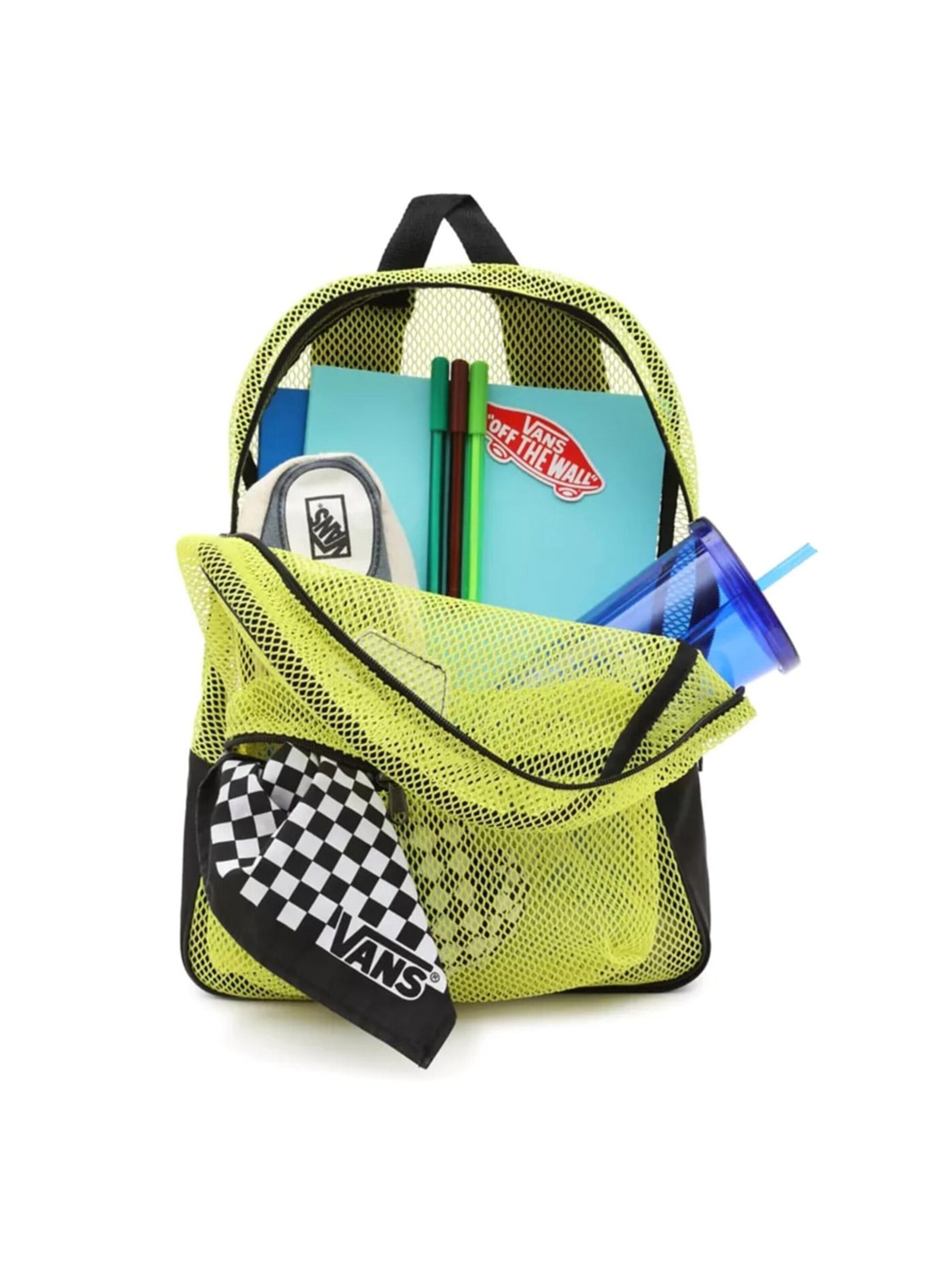 VANS Plecak 'Mesh New Skool Backpack Evening Primrose' w kolorze żółty