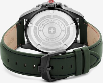 SWISS MILITARY HANOWA Analog Watch 'CARBON PEAK' in Green