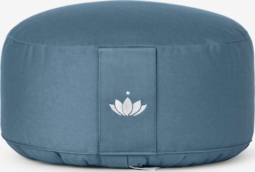 LOTUSCRAFTS Fitnessgerät 'Meditationskissen Lotus' in Blau: Vorderseite