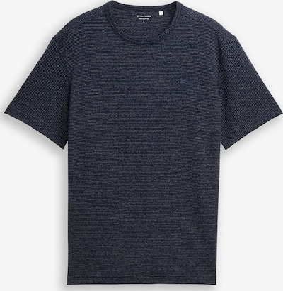 TOM TAILOR T-Shirt en bleu marine / blanc, Vue avec produit