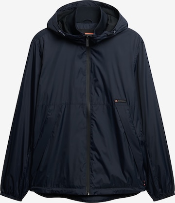 Veste fonctionnelle Superdry en bleu : devant