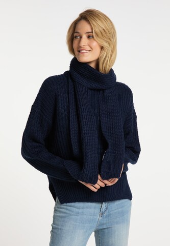 usha BLUE LABEL Sweater in Blue: front