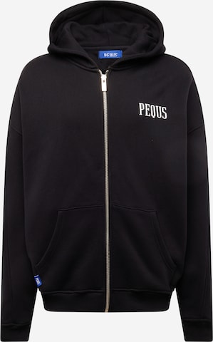 Pequs Sweatshirt i svart: forside