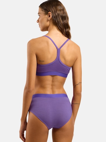 Classique Soutien-gorge de sport 'MERINO SOFT' ODLO en violet