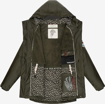 NAVAHOO Weatherproof jacket 'Ocean Heart' in Green