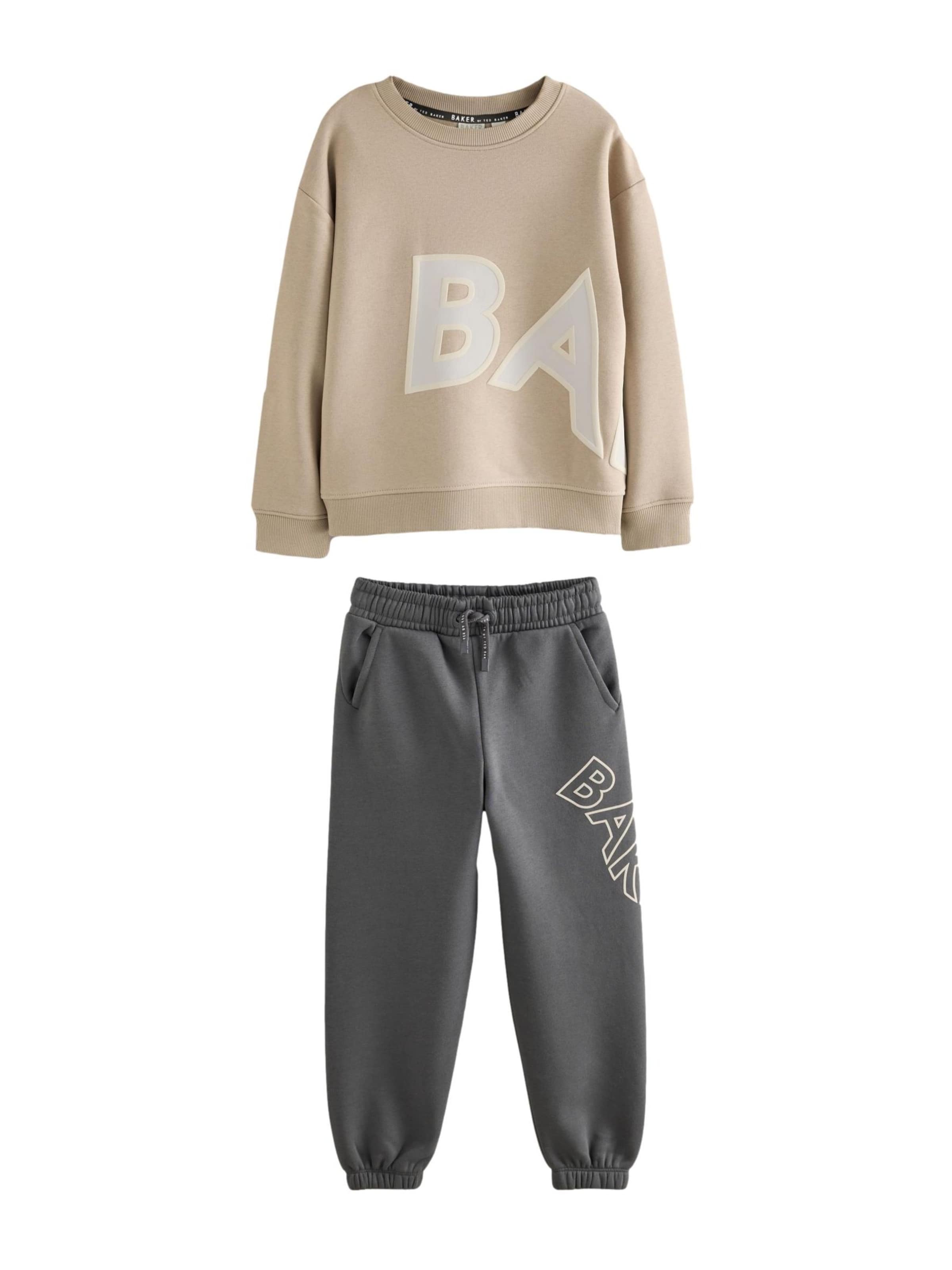 Baker by Ted Baker Jogginganzug in Grau: Vorderseite