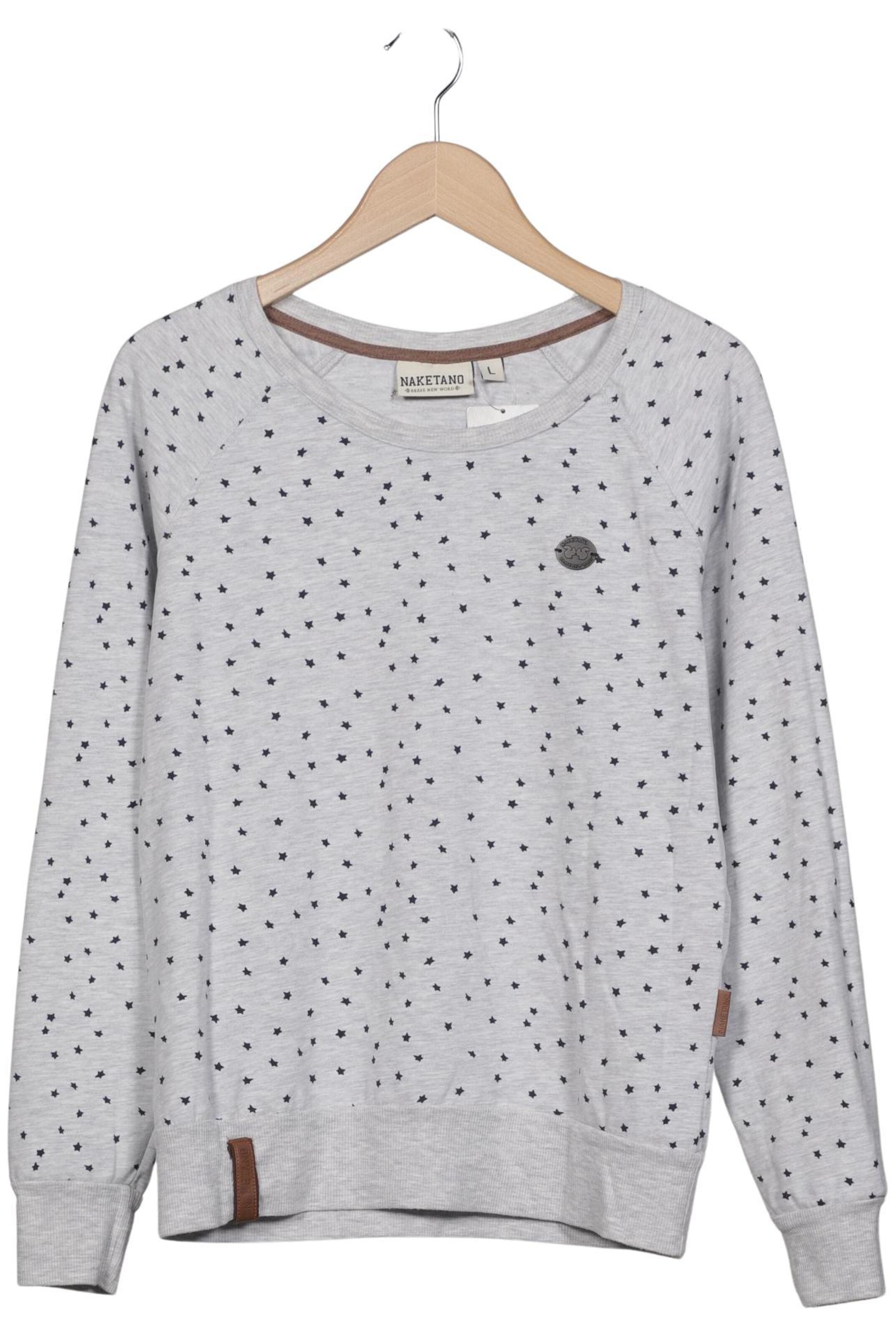 naketano Top & Shirt in L in Grey: front