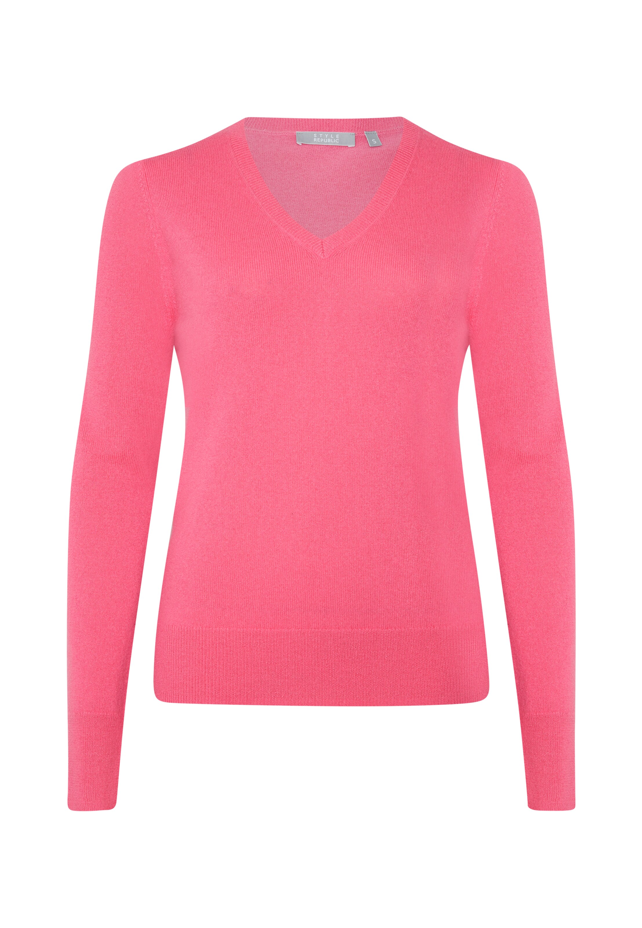 Style Republic Kaschmir Pullover in Pink: Vorderseite