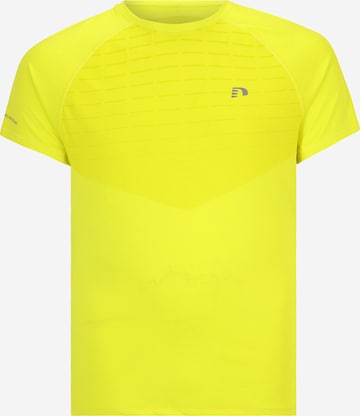 T-Shirt fonctionnel 'Lakeland' Newline en jaune : devant