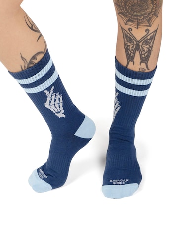 American Socks Socks 'Luv You' in Blue