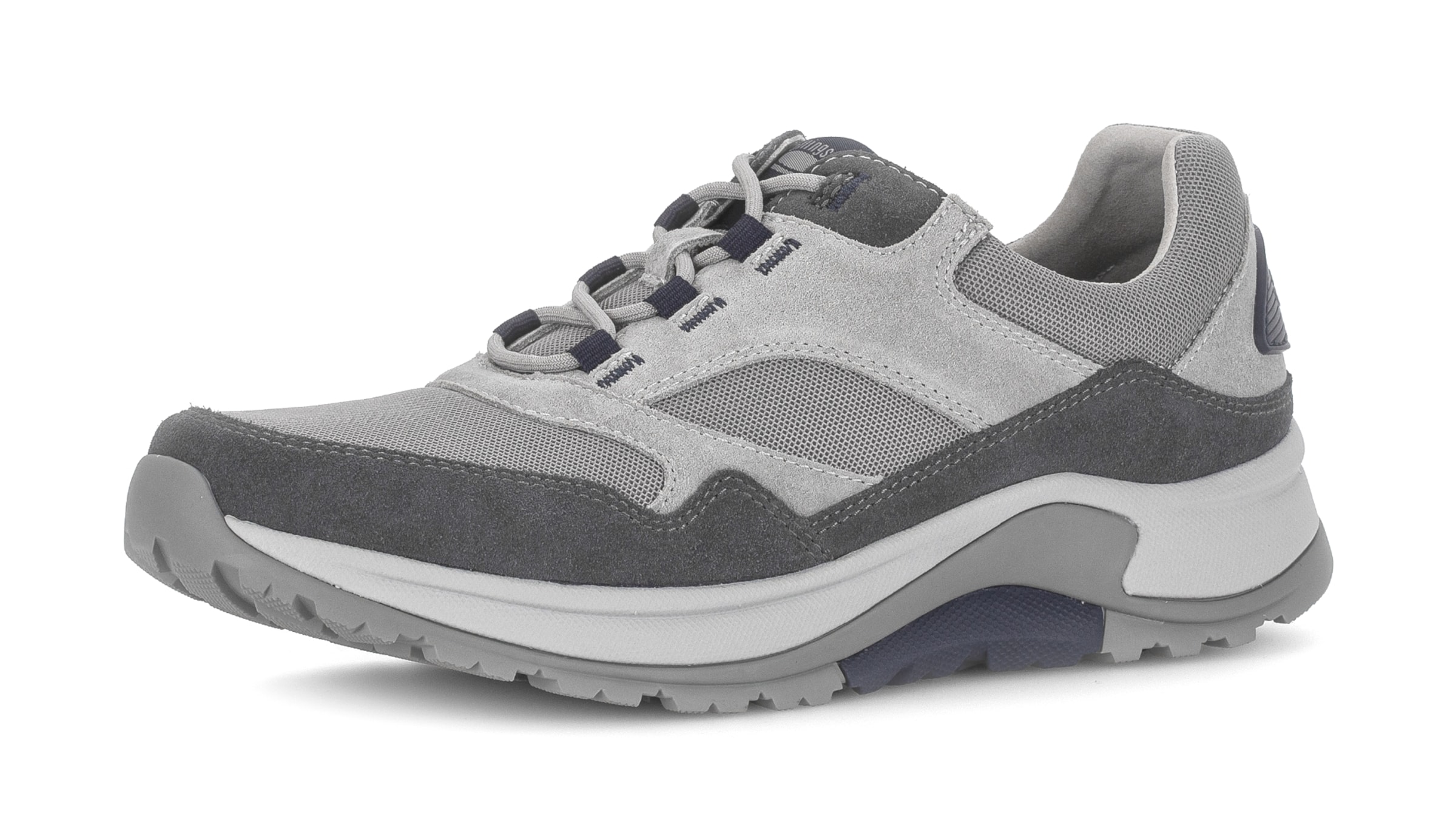 Gabor Rollingsoft Sneaker in Grau: Vorderseite
