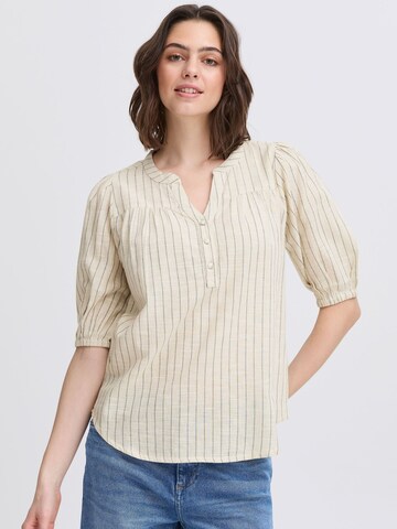 Fransa - Blusa 'BONNIE' en beige: frente