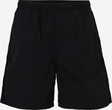 Shorts de bain 'Ed' WEEKDAY en noir : devant