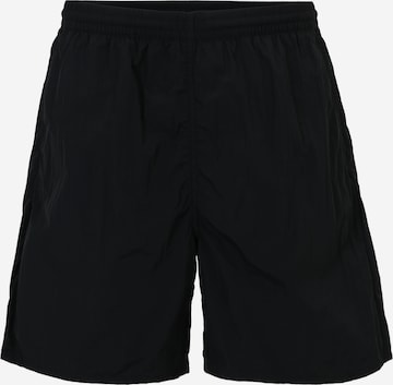 WEEKDAY Plavecké šortky 'Ed' – černá: přední strana