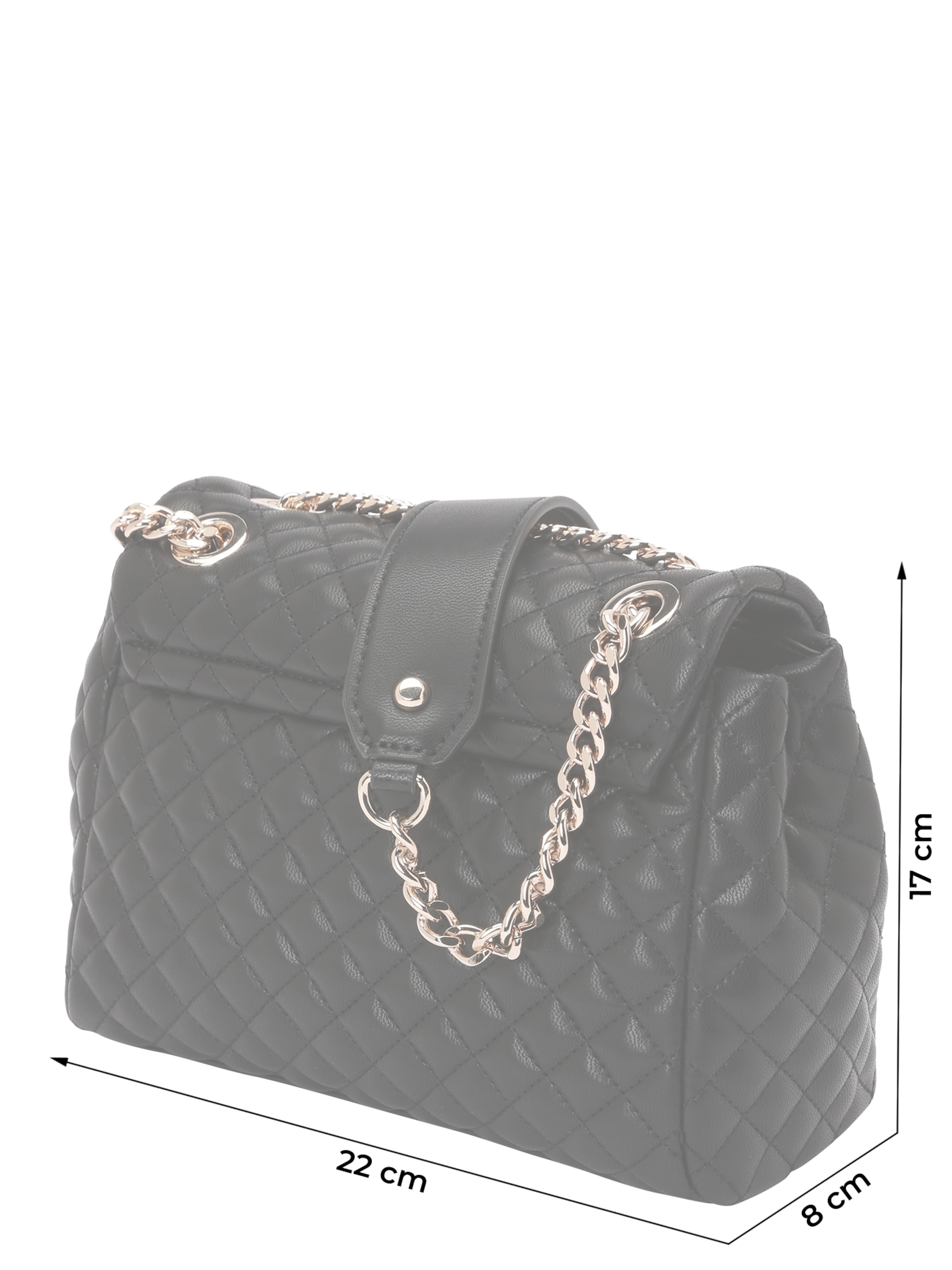 GUESS Crossbody Bag 'EVERLEE CONVERTIBLE XBODY FLAP' in Black