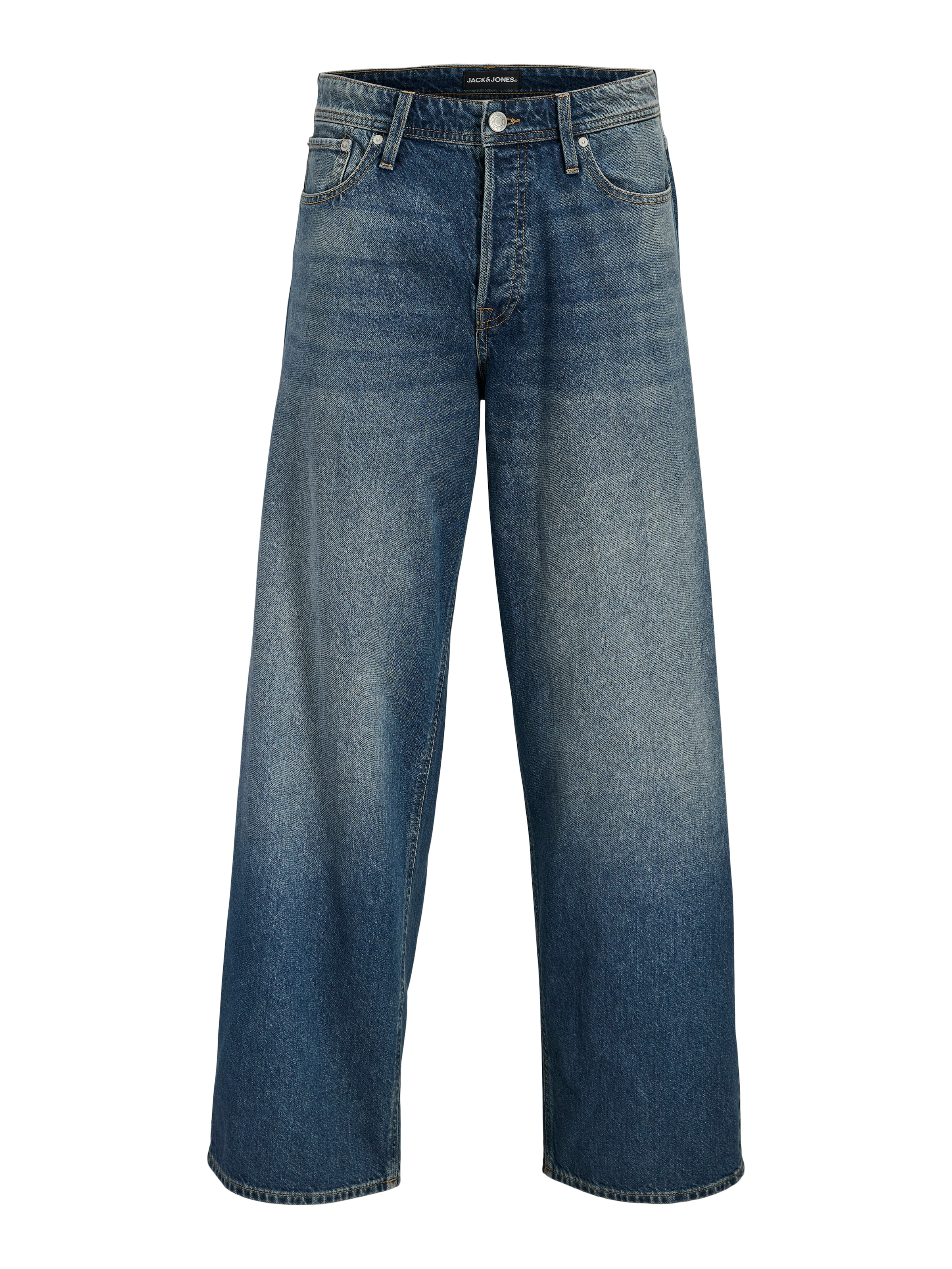 Wide Leg Jean 'JJIDave JJOriginal' JACK & JONES en bleu : devant