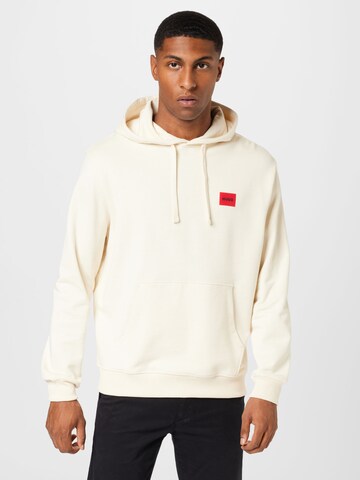 HUGO Pullover 'Dingko' in Beige: predná strana