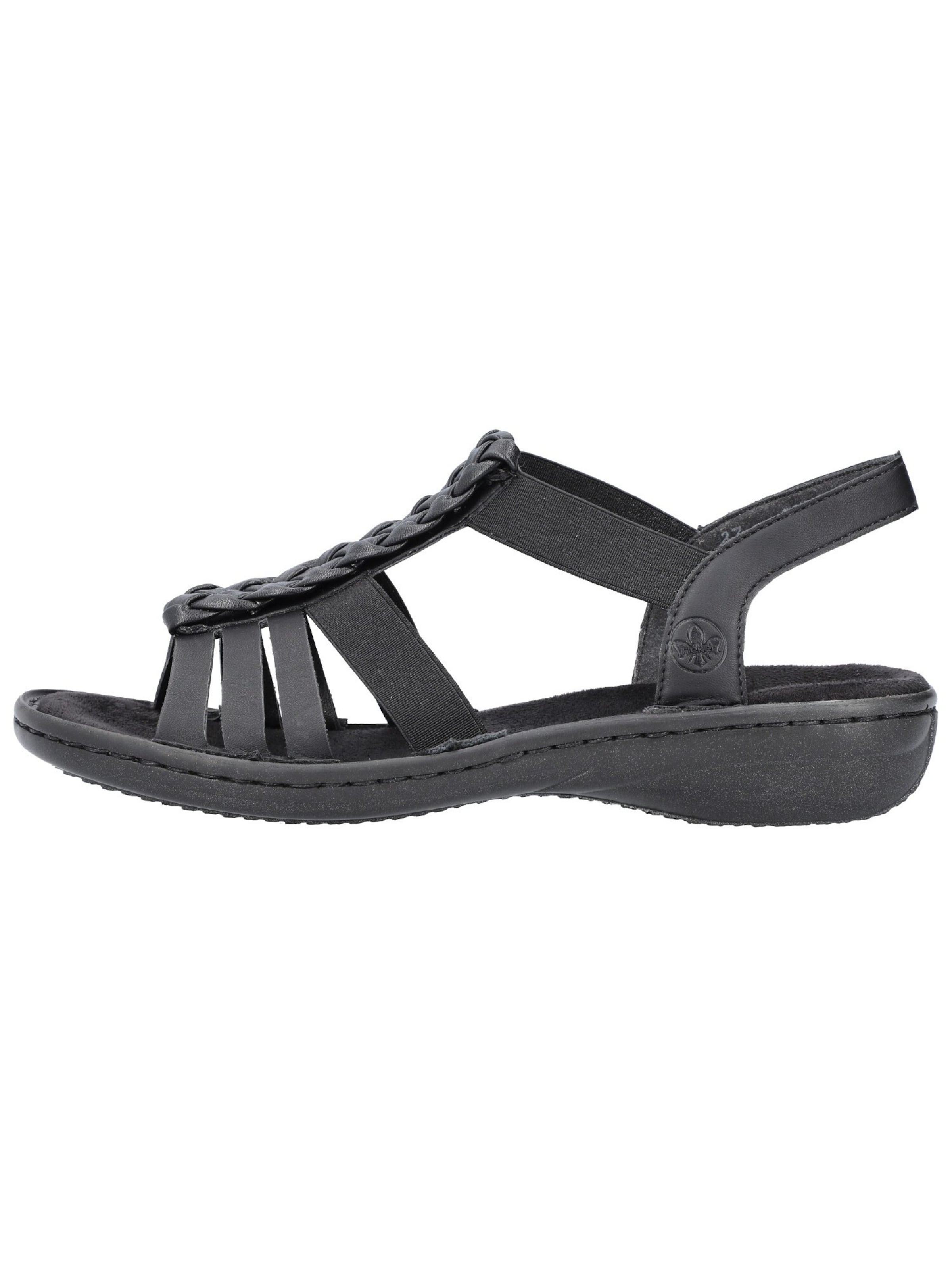 Rieker Sandále - Čierna