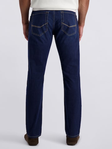 Effilé Jean 'Lyon' PIERRE CARDIN en bleu