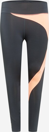 Only Play Curvy Pantalon de sport 'MALIA' en bleu foncé / orange clair, Vue avec produit