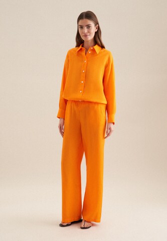 SEIDENSTICKER Regular Pants 'Schwarze Rose' in Orange