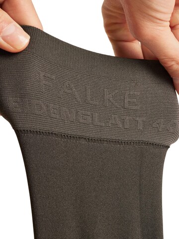 FALKE Overknee Strümpfe 'Seidenglatt'‌‌‌‌‌ in Grau