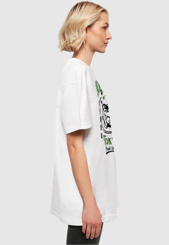 Merchcode T-Shirt 'Park Fields - Shibuya' in Weiß