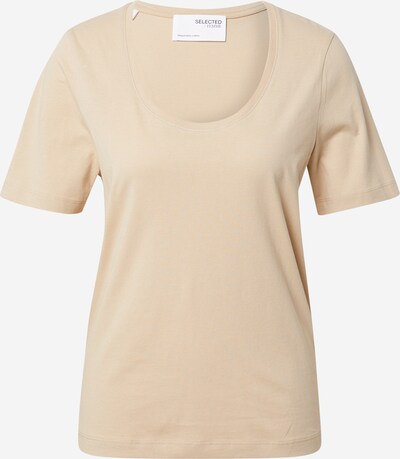 Maglietta SELECTED FEMME di colore beige, Visualizzazione prodotti