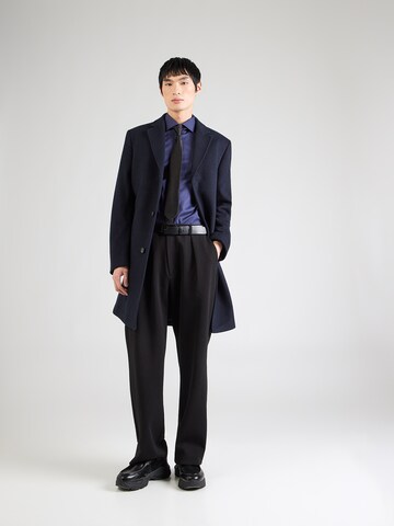 Michael Kors Slim fit Overhemd in Blauw